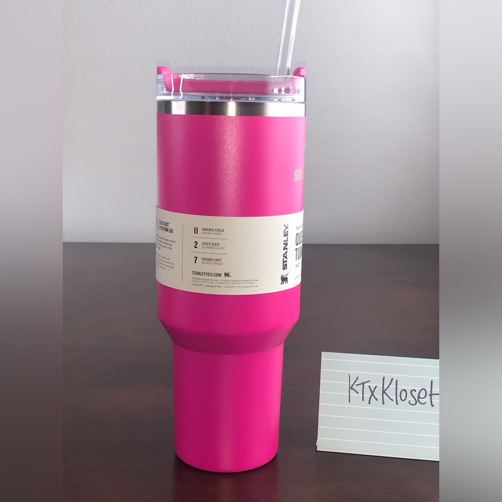 Stanley 40oz Quencher H2.0 Tumbler - Camelia - Picture 2 of 8